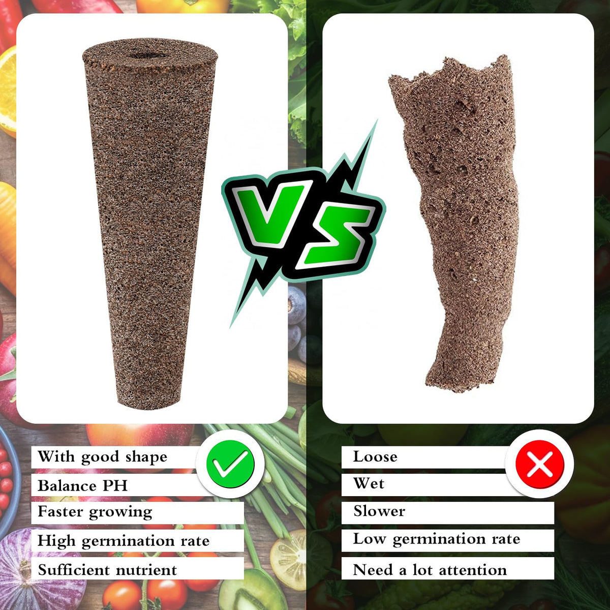 KXCOFTXI multi-plant growth sponges showcase versatility.