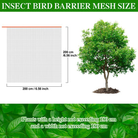 KXCOFTXI 6.56 by 6.56 ft size fits many fruit trees