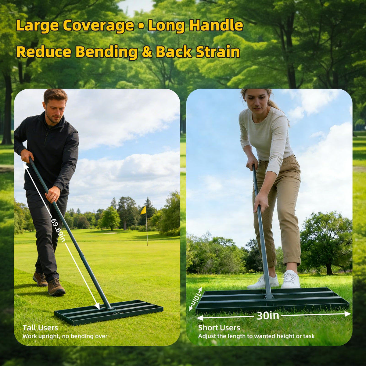 KXGBARN stainless steel tool withstands demanding landscaping and frequent maintenance.