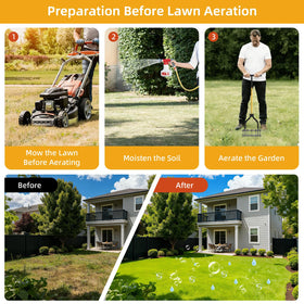 KXGBARN yard and garden tool ideal for lawn drainage improvements.