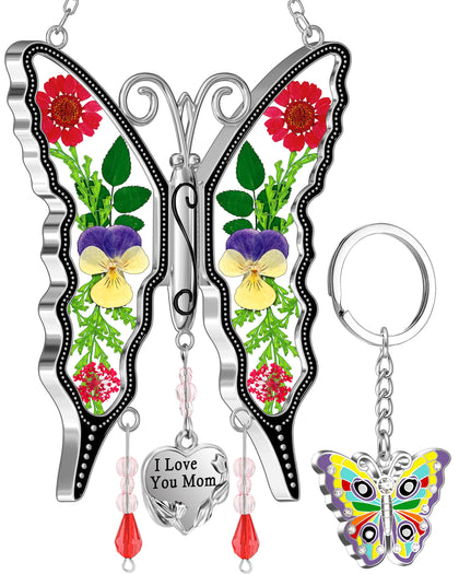 KY&BOSAM butterfly suncatcher for windows adds shimmering light to rooms