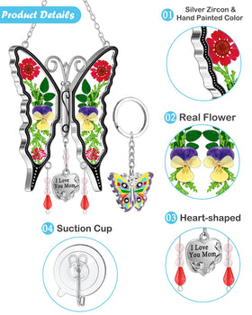 KY&BOSAM pressed flowers in glass create a natural, one-of-a-kind display