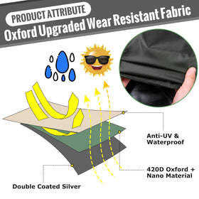KY-HUAEN IBC Tote Cover algae-prevention benefits with heat and cold resistance for storage.