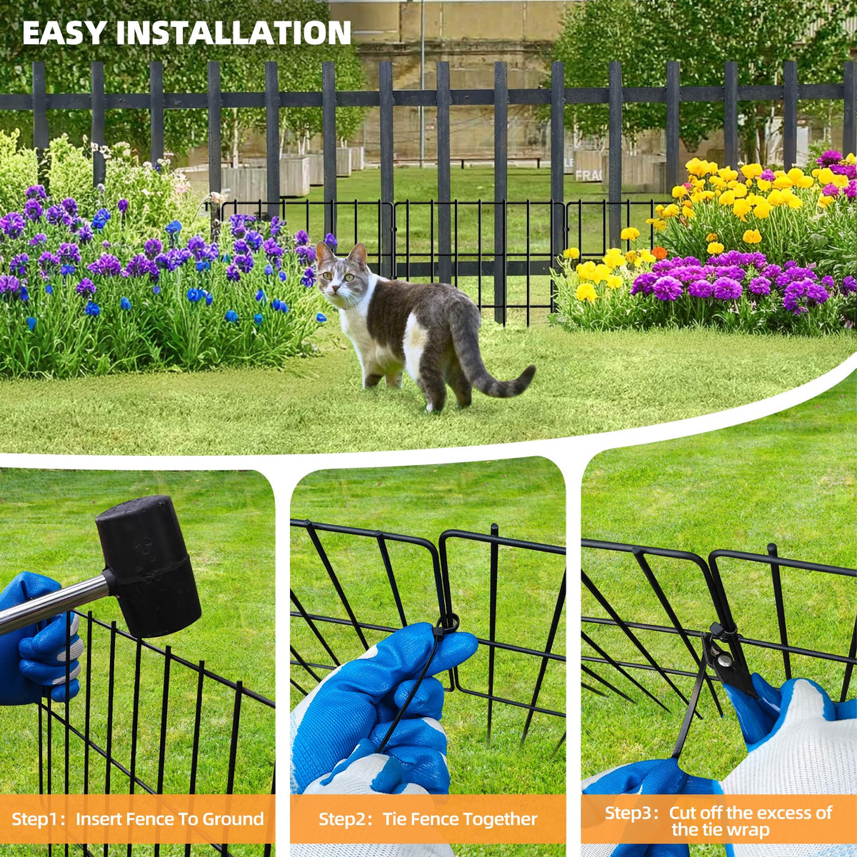 KYATE rustproof coating supports year round outdoor use
