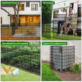 KYATE multipurpose fence suits pets, plants, and pathways.
