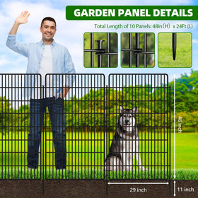 KYATE no-dig ground stakes stabilize fence quickly.