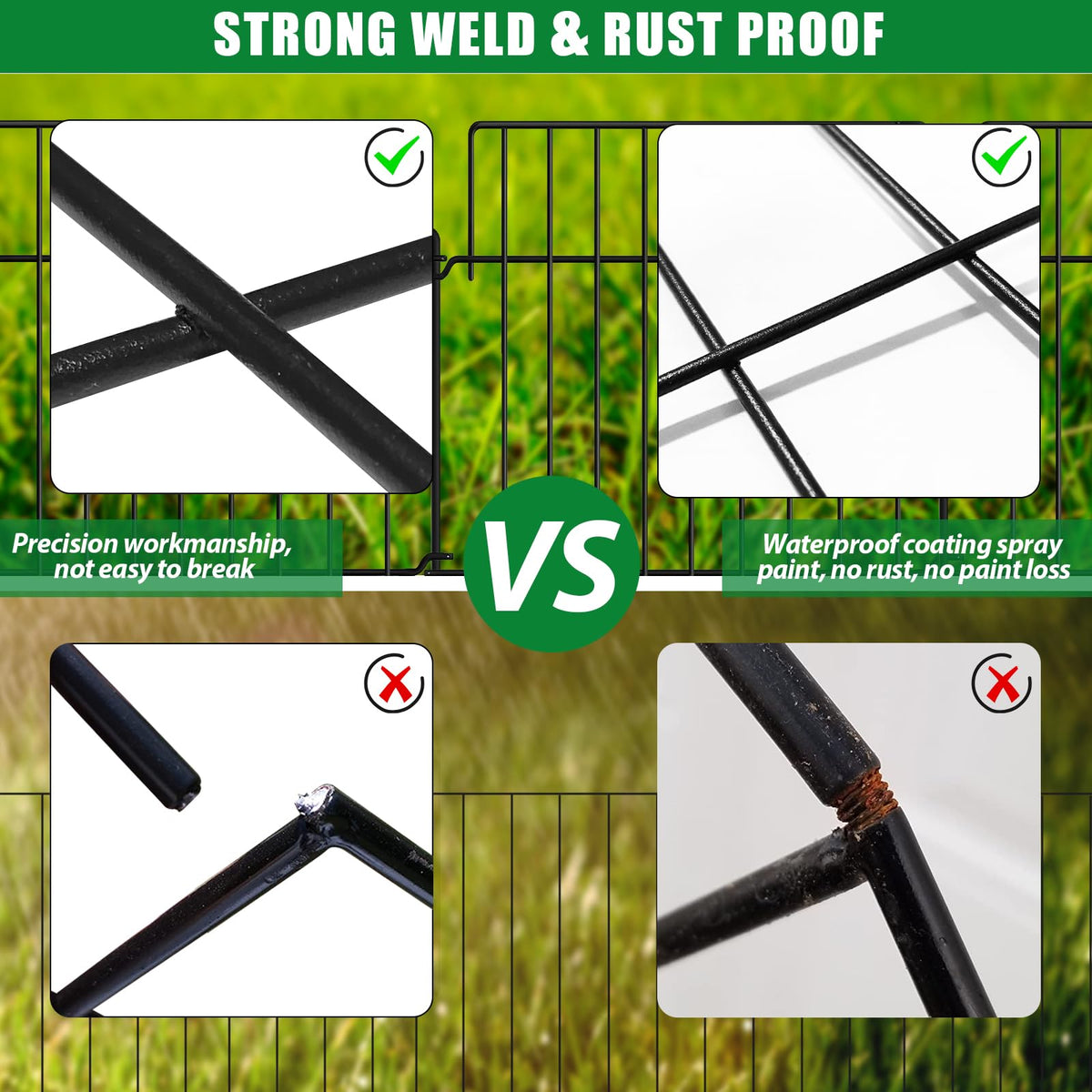 KYATE tool-free no-dig setup for fast fence deployment