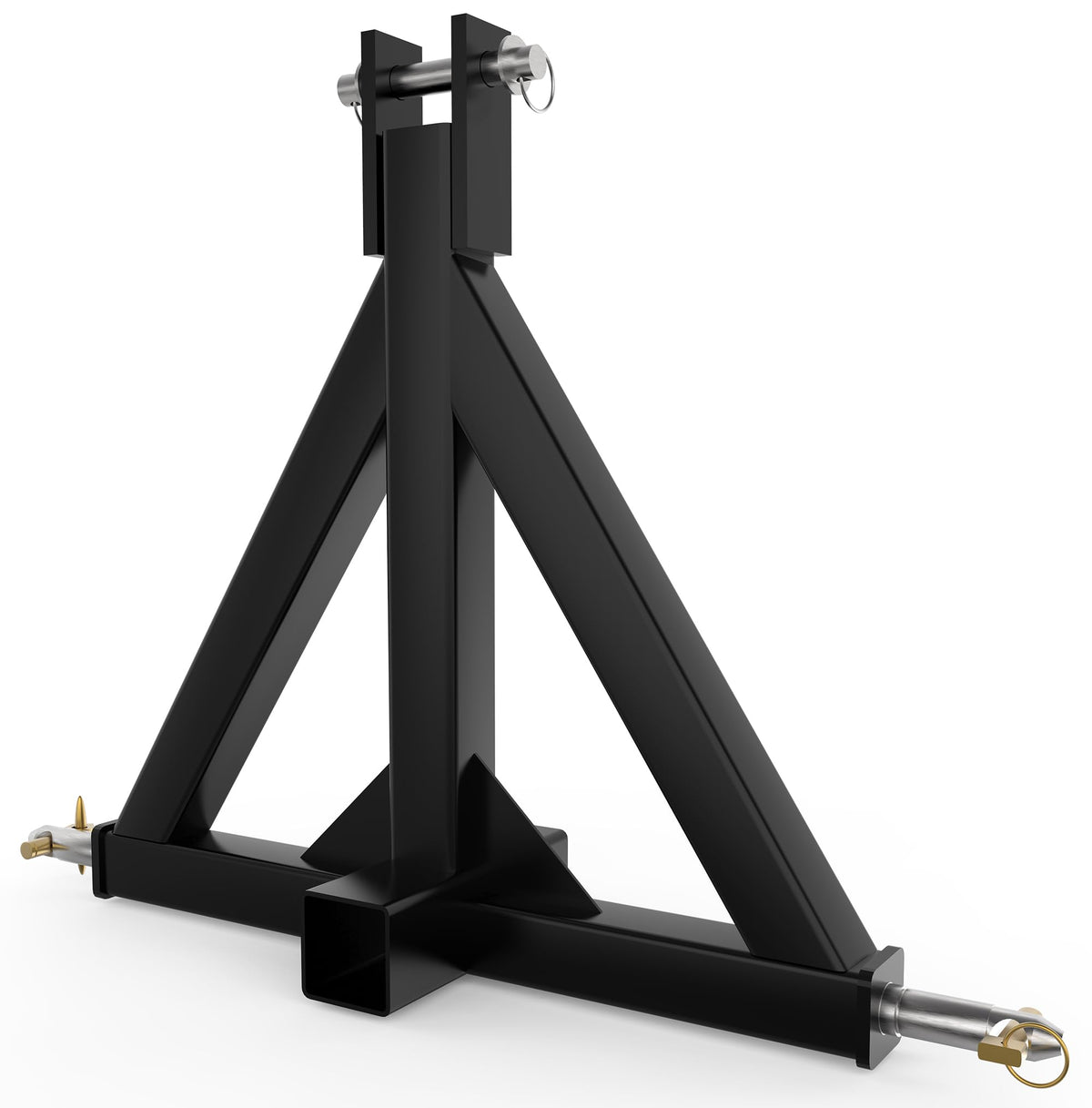 KYBOLT 3-point 2in hitch receiver on a tractor for rugged towing