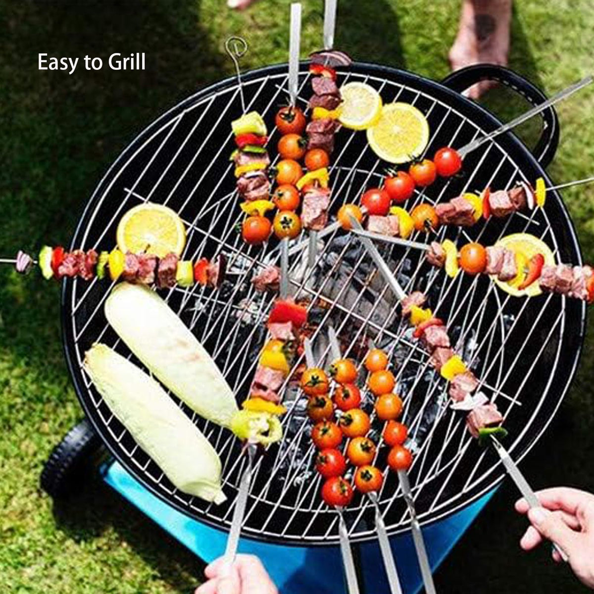 KYHYFJMD versatile skewers for meat, seafood, veggies
