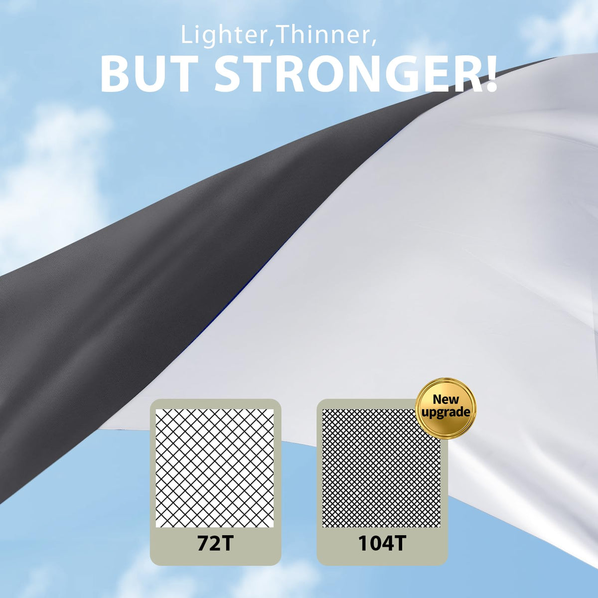 KylinLucky durable black furniture protector guards against rain, wind, and snow.