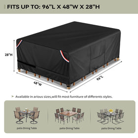 KylinLucky heavy-duty 600D fabric resists tears for durability.