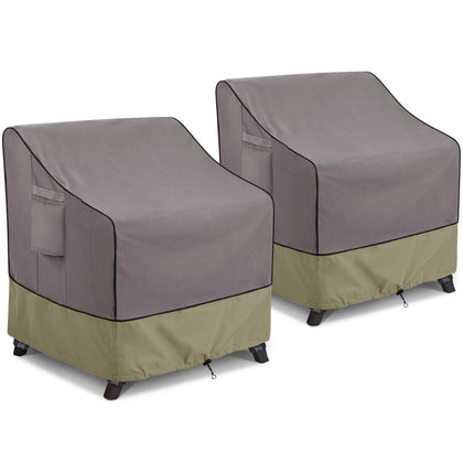 KylinLucky outdoor chair cover waterproof 29W-30D-36H protects furniture from rain and sun