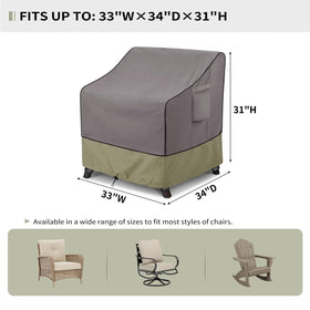 KylinLucky cover showing padded handles for easy fitting and removal