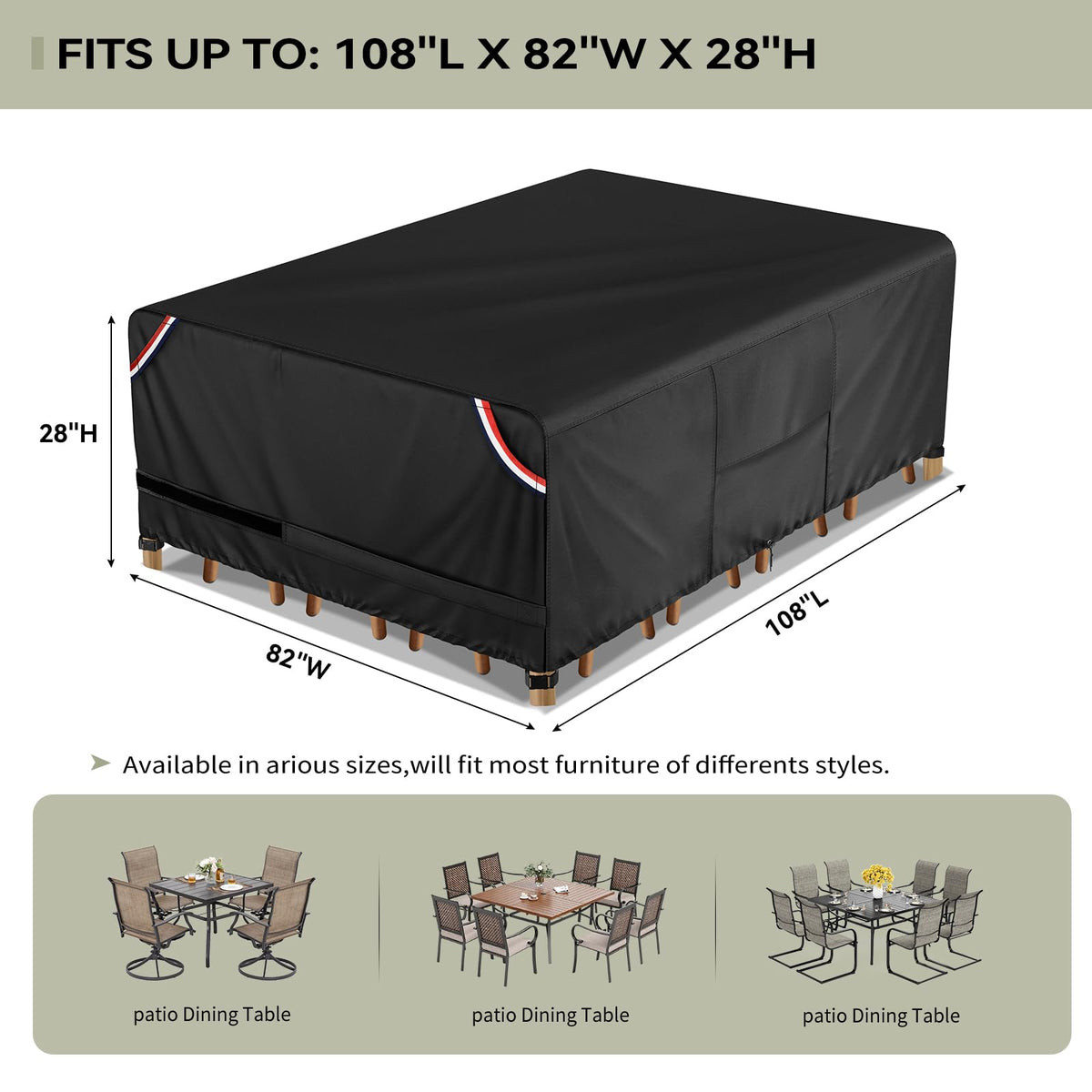 KylinLucky waterproof drops highlight rain protection for furniture.