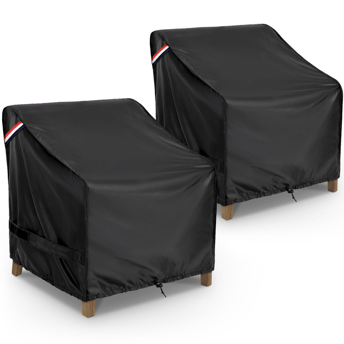 KylinLucky waterproof patio chair cover on a chair protecting from rain
