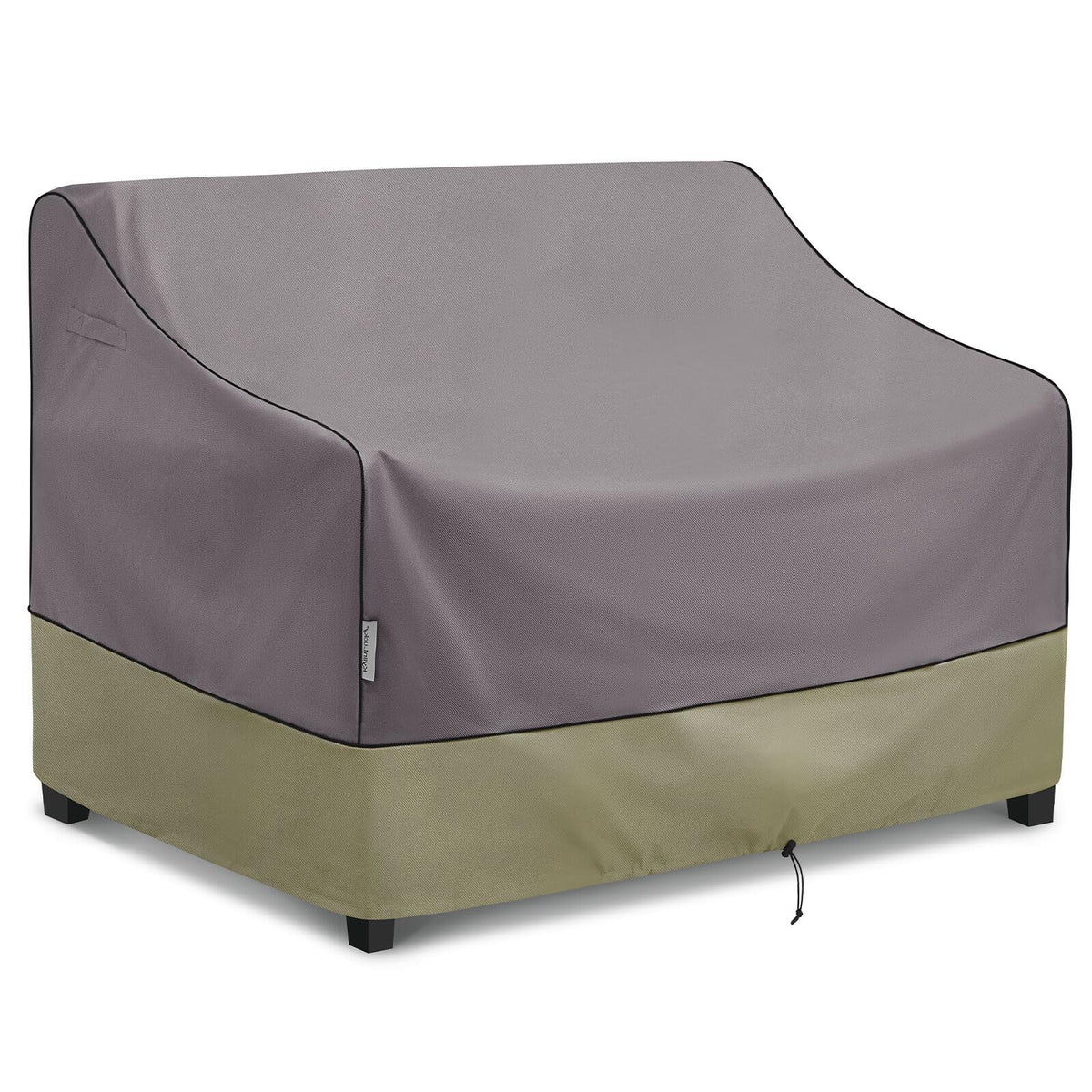 KylinLucky waterproof sofa cover in gray protects outdoor furniture from rain and dust
