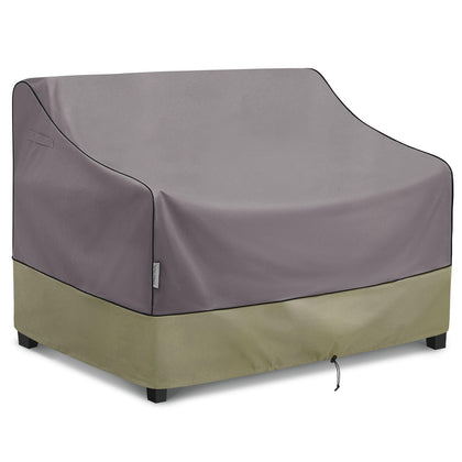 KylinLucky waterproof sofa cover in gray protects outdoor furniture from rain and dust