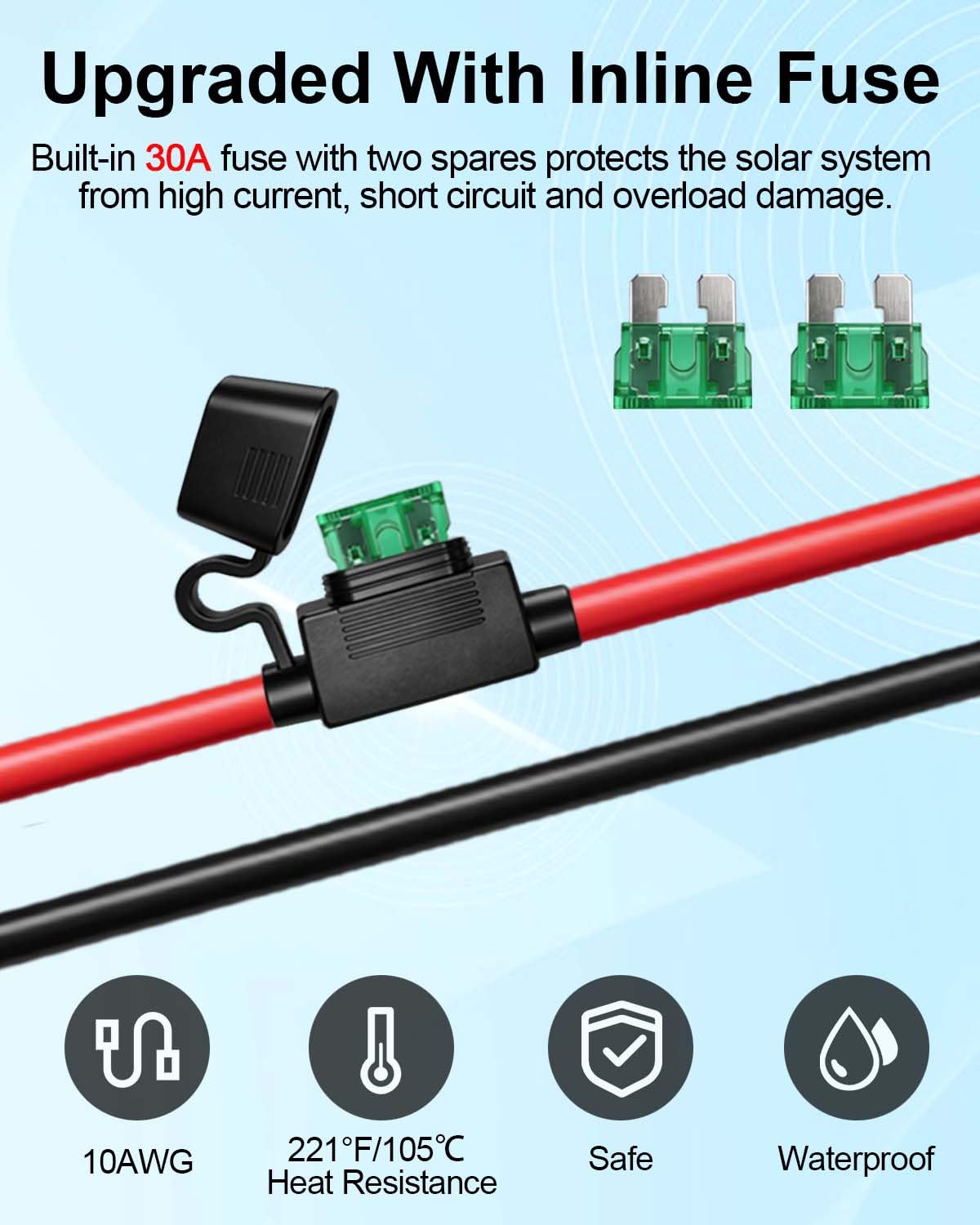 KYN Design fuse holder detail indicating integrated protection
