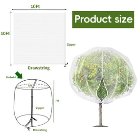 KYRGEU ultra-small mesh blocks pests while letting sunlight reach leaves.