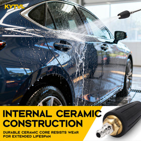 Kytvl 0-degree nozzle for precise spot cleaning on tough stains