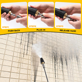 Kytvl 15-degree nozzle balances power and coverage on surfaces