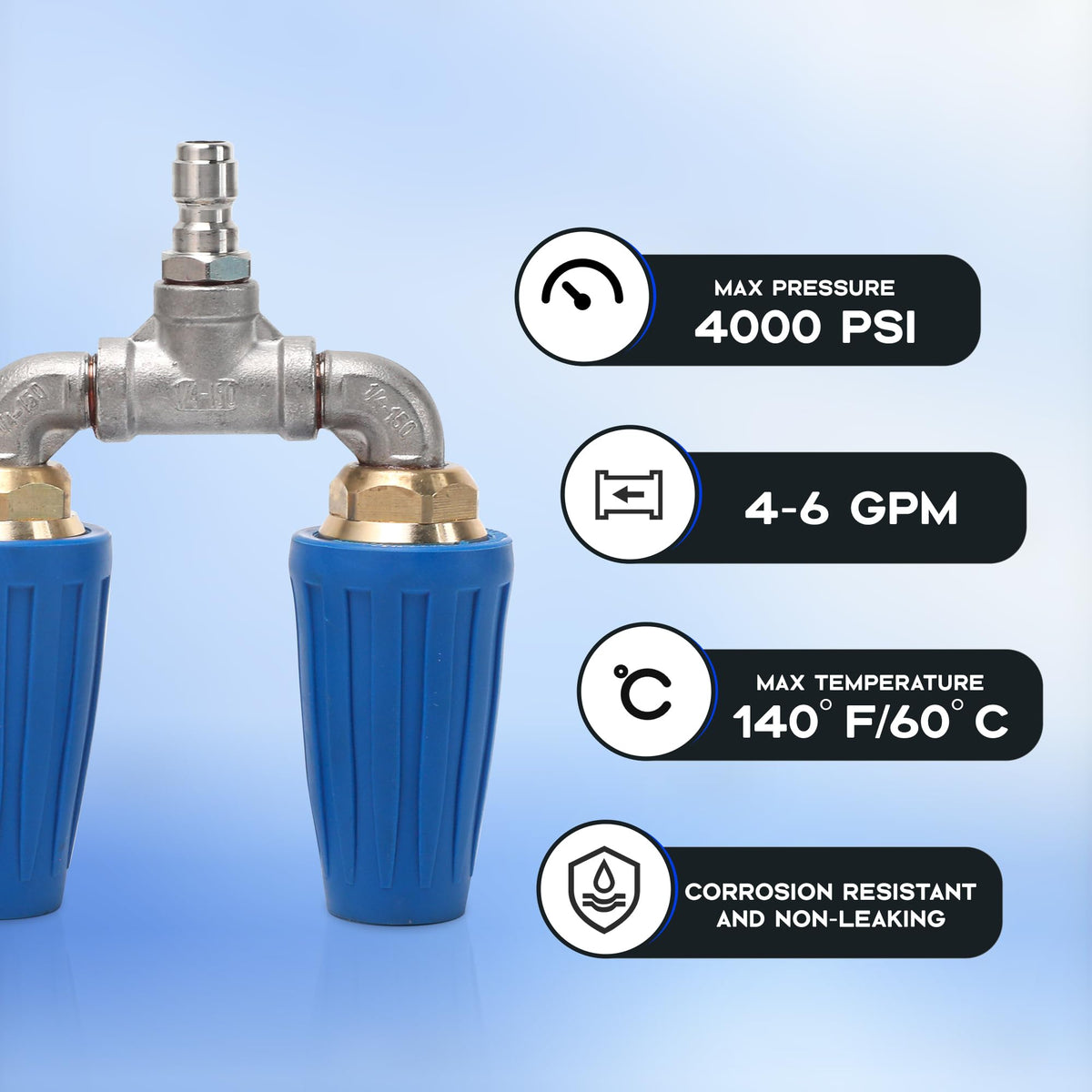 Kytvl quick-connect 1/4-inch for fast, tool-free attachment