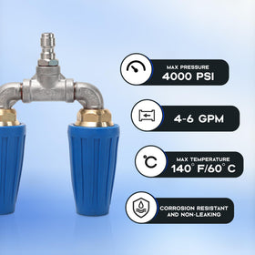 Kytvl quick-connect 1/4-inch for fast, tool-free attachment