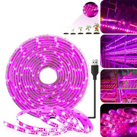 KYUQY LED grow light strip provides waterproof full-spectrum illumination for indoor plants.