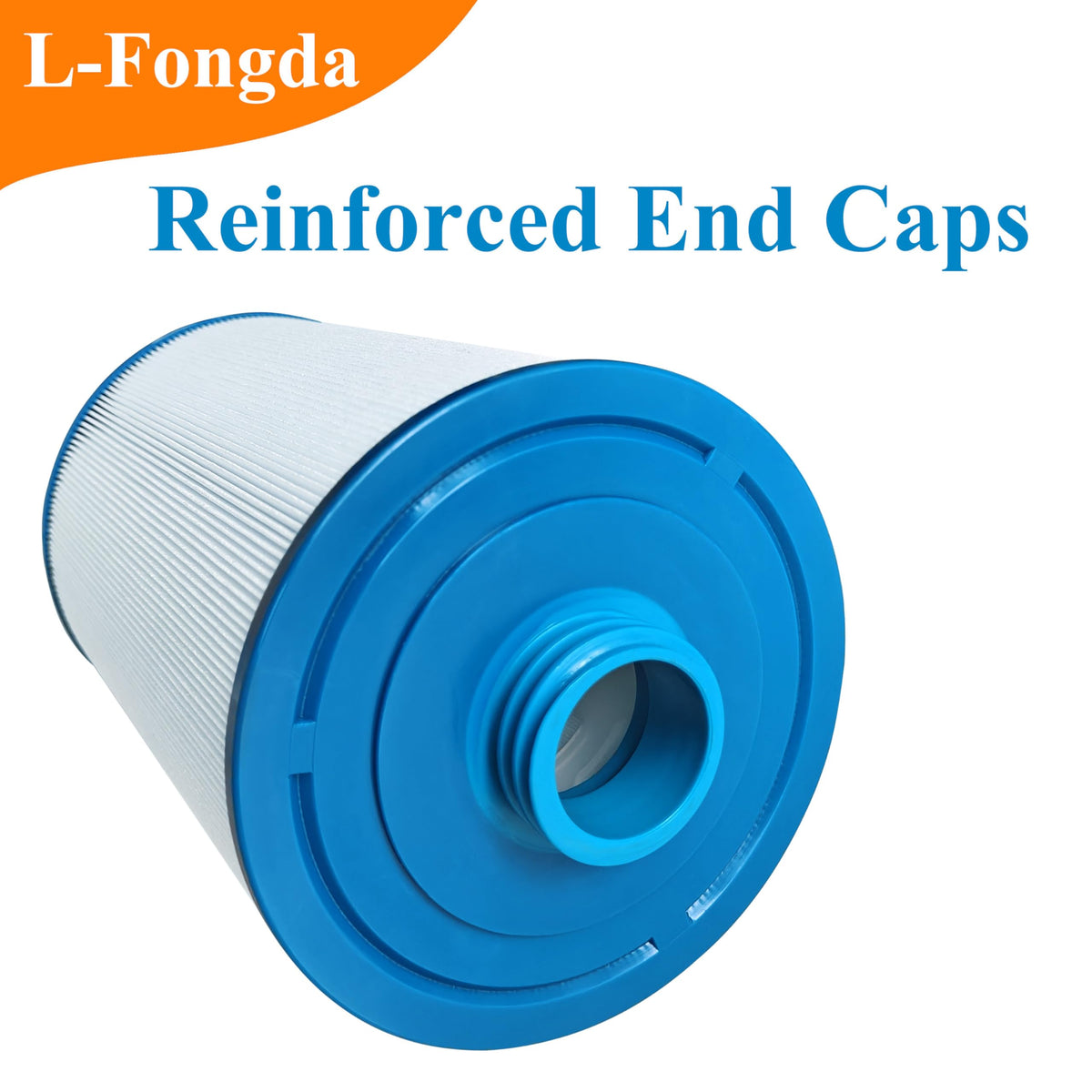L-Fongda spa filter bottom SAE thread for secure connection.