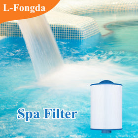 L-Fongda spa filter two-pack packaging for value.