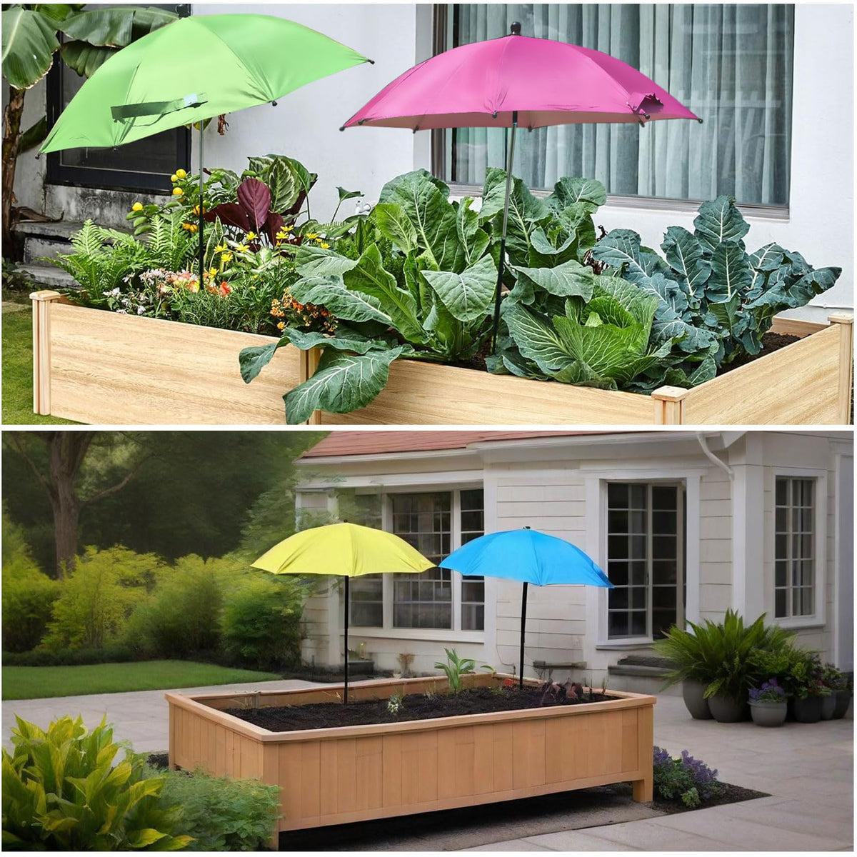 LHongL 75 percent sun blocking shade reduces heat stress on crops.
