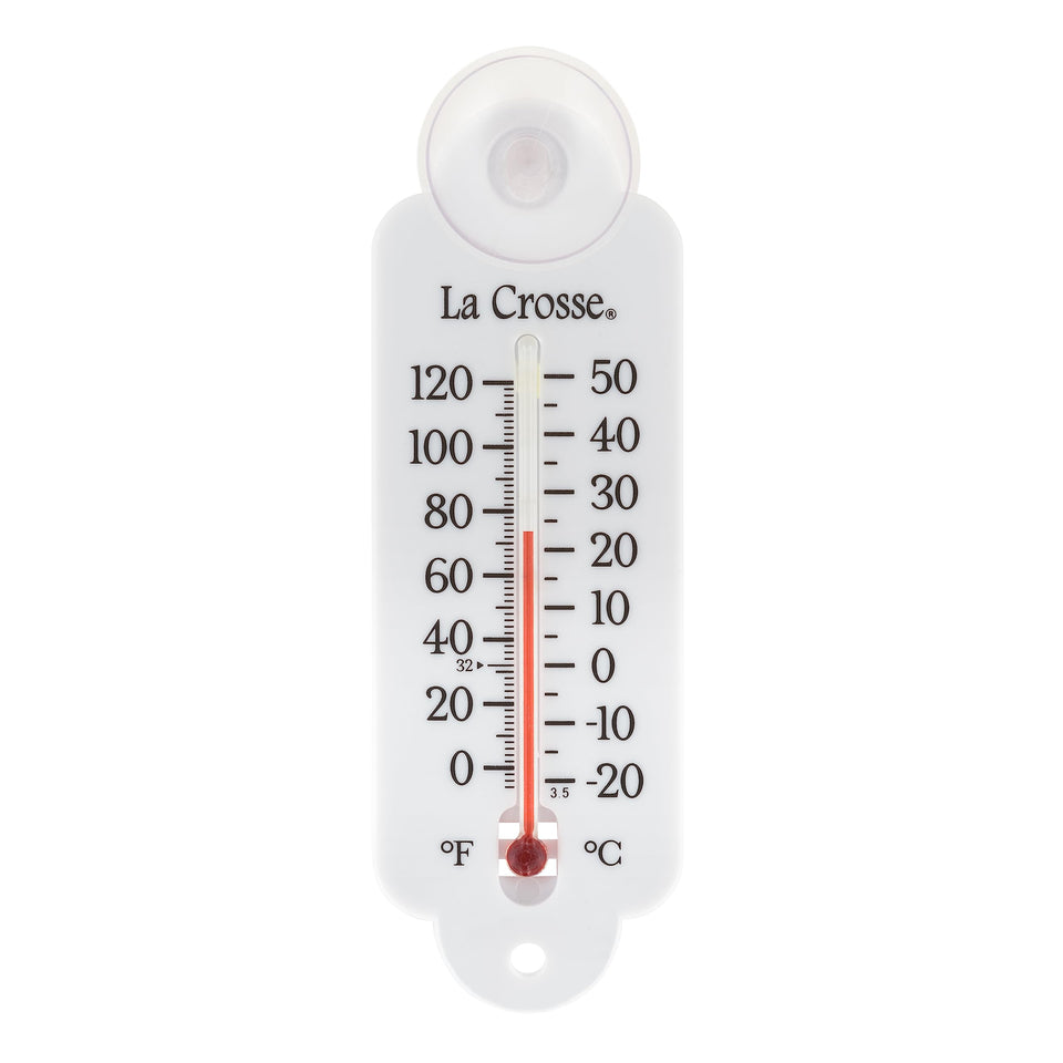 La Crosse 204-111 small-tube thermometer for easy indoor or outdoor readings.