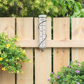 La Crosse ground stake or fence mount allows versatile placement.