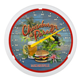 La Crosse Margaritaville cheeseburger dial for tropical vibes and accurate readings