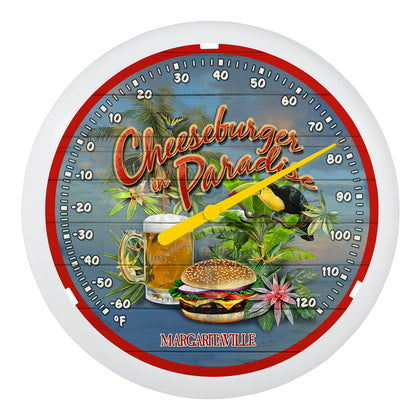La Crosse Margaritaville cheeseburger dial for tropical vibes and accurate readings