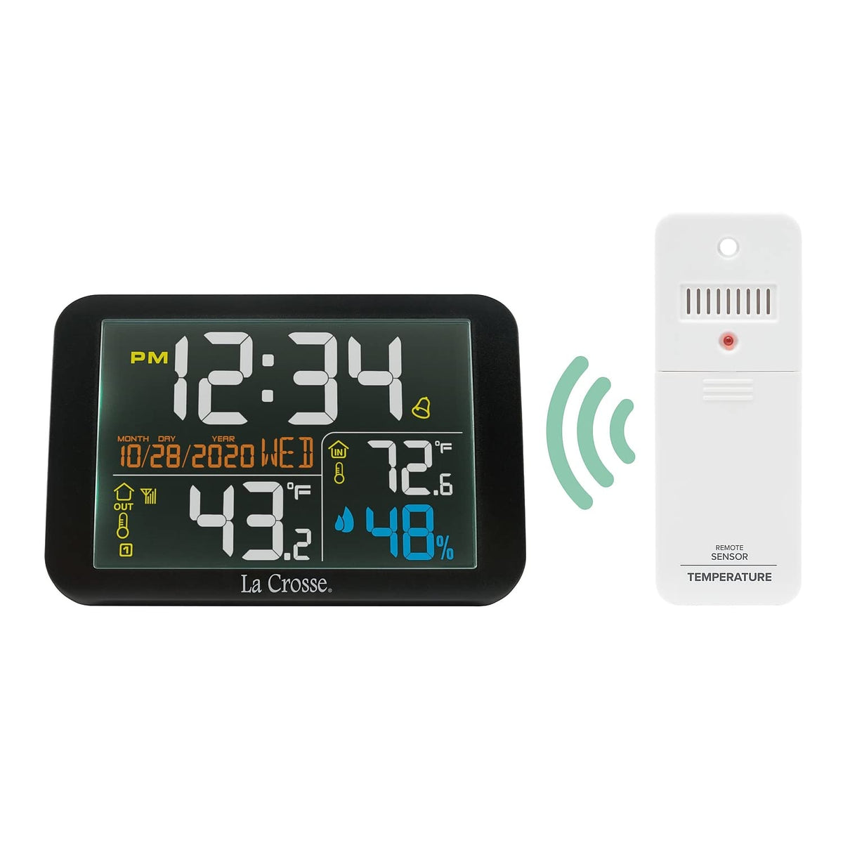 Table or wall mounting keeps the station neatly placed and visible.