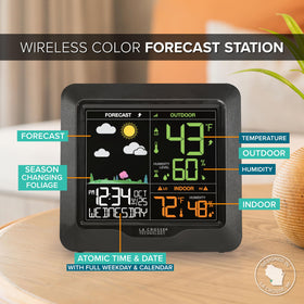 La Crosse L78571 customizable alerts and backlight for easy reminders