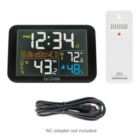 TX151 outdoor sensor delivers outdoor temperature up to 197 feet away for porch or yard monitoring.