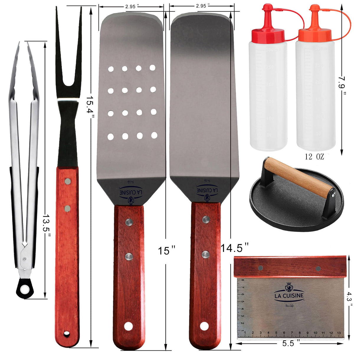 La Cuisine for Life squeeze bottles for sauces and finishing touches