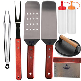 La Cuisine for Life solid spatula for precise flipping on hot griddles