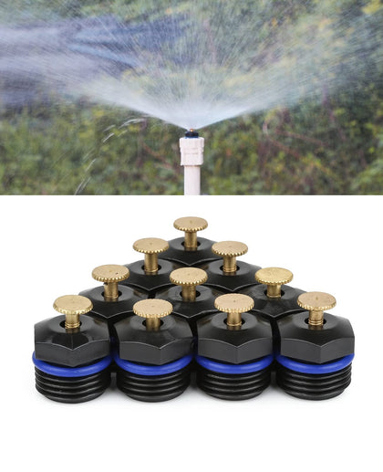 La Farah atomizing sprinkler nozzle with 360-degree coverage for even lawn irrigation.