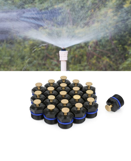 La Farah copper needle fogging nozzle with 360-degree coverage for efficient irrigation.