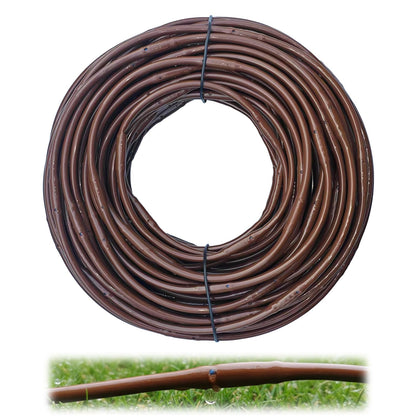 La Farah quarter-inch dripline 100ft emitters for precise garden irrigation.