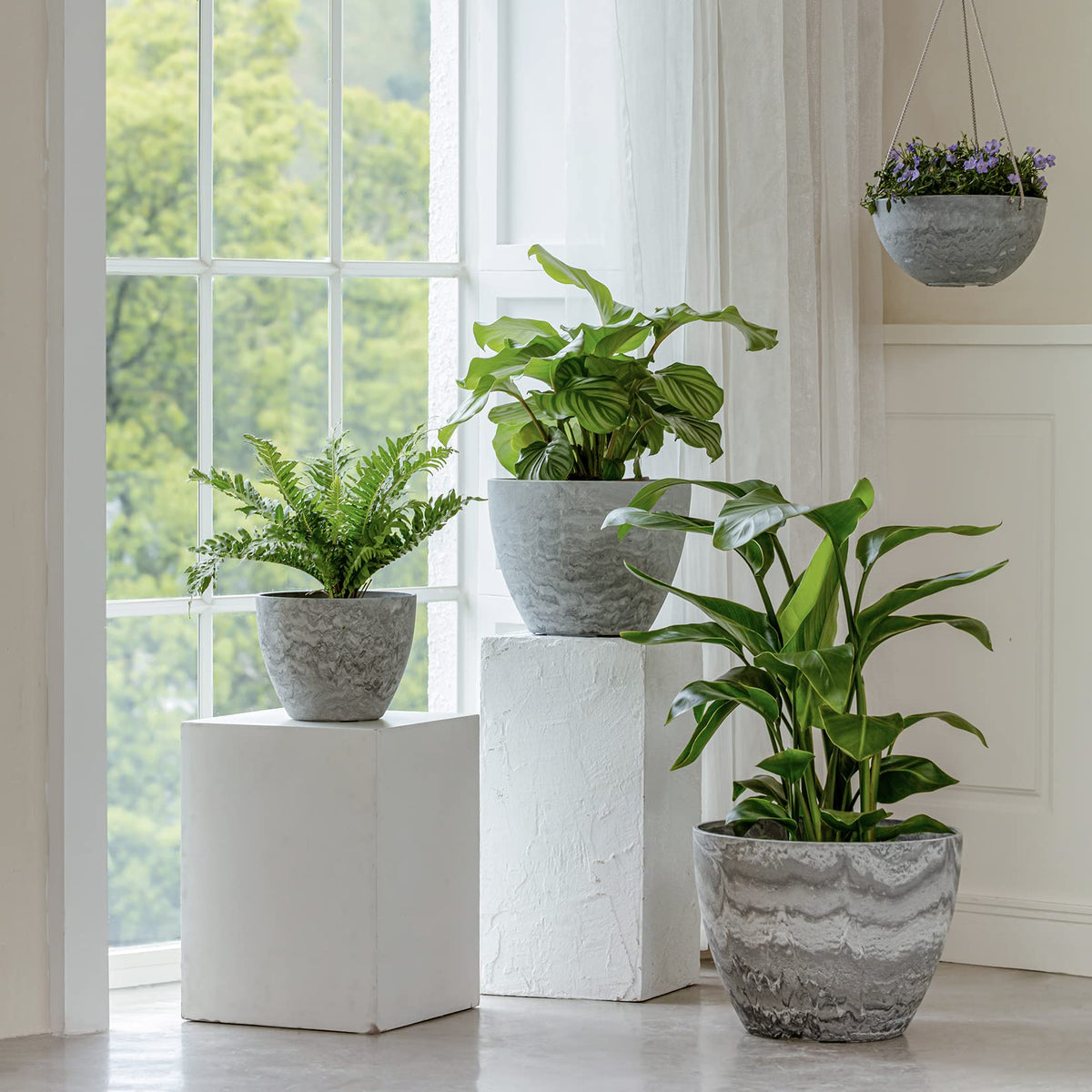 LA JOLIE MUSE planter base water reservoir to prevent over-watering