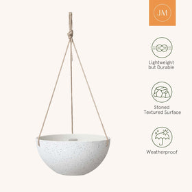 LA JOLIE MUSE planter with drainage holes showing practical watering features.