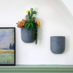 LA JOLIE MUSE wall-planter by sunny window brightens interiors.