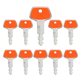 La Macaza S450 ignition keys on a metal ring for quick field access