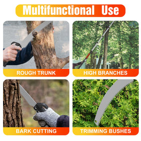 LAANPOLE ergonomic insulated grip improves control in wet conditions.