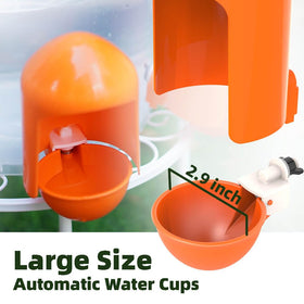 Labodey anti-roosting cover keeps water cleaner and prevents dirt