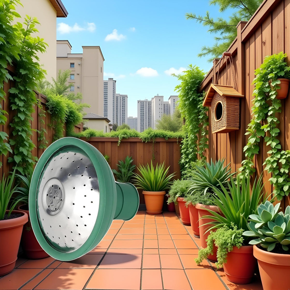 Labriciyon multi-hole-spray-pattern covers larger areas with even moisture
